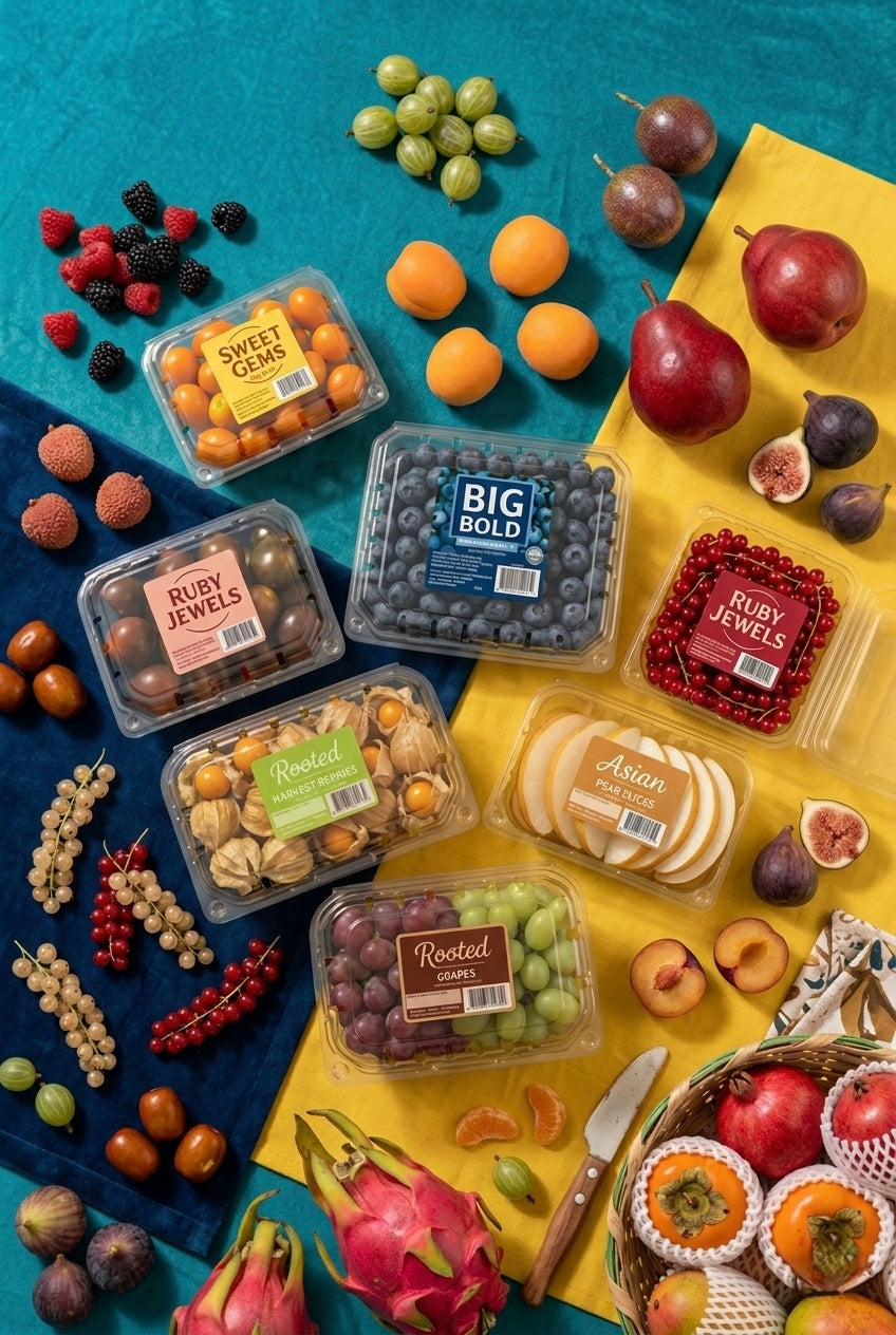 Sweet fresh fruits