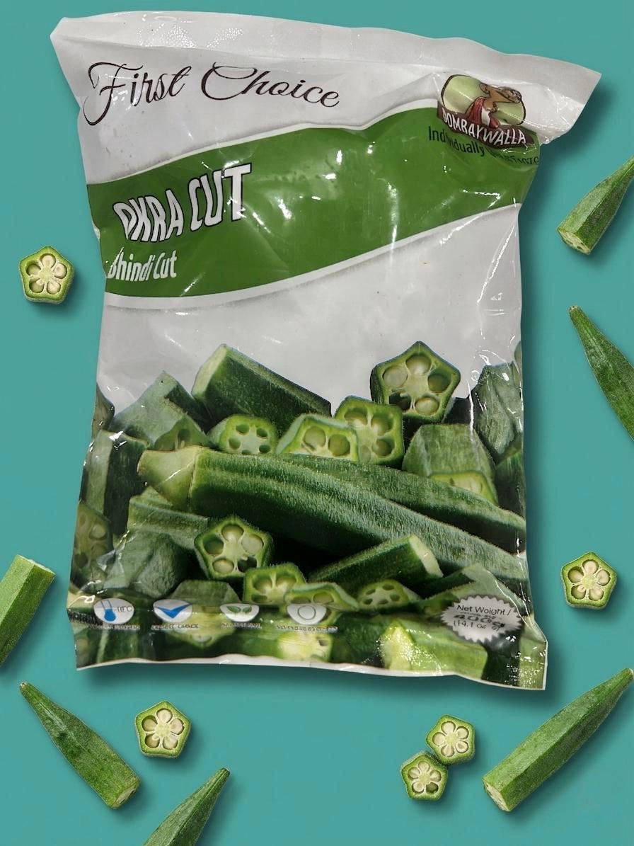 Okra cut (400g)