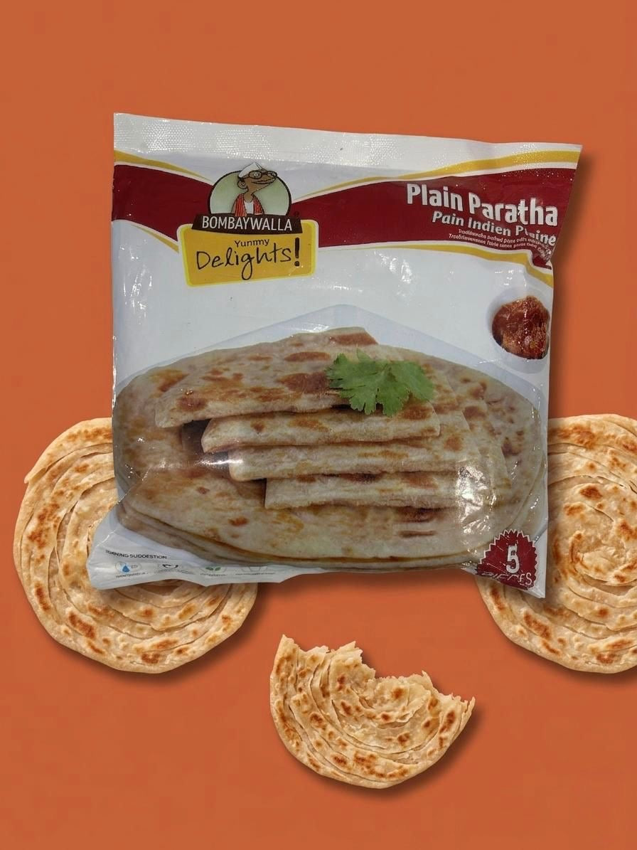 Plain paratha 5 pieces