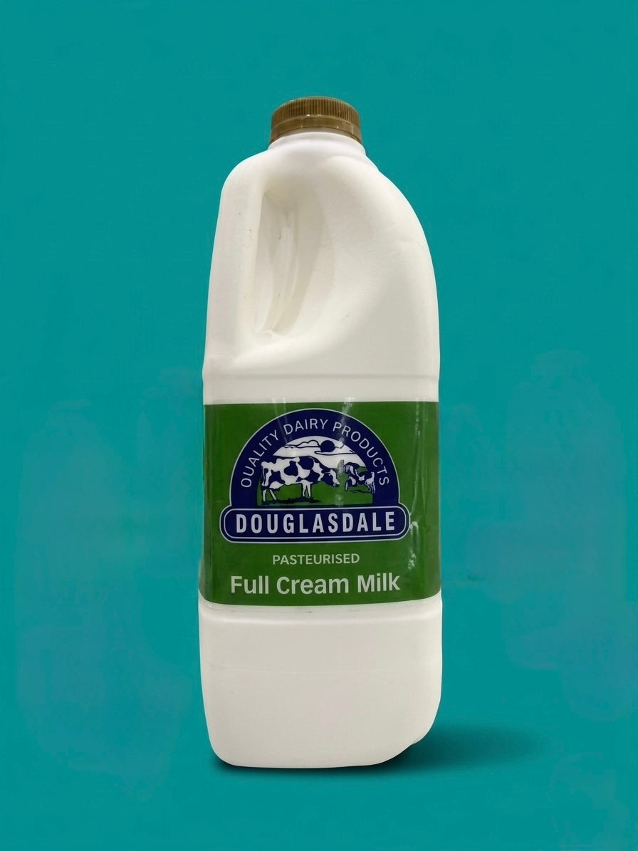Douglasdale full cream milk 2 litre