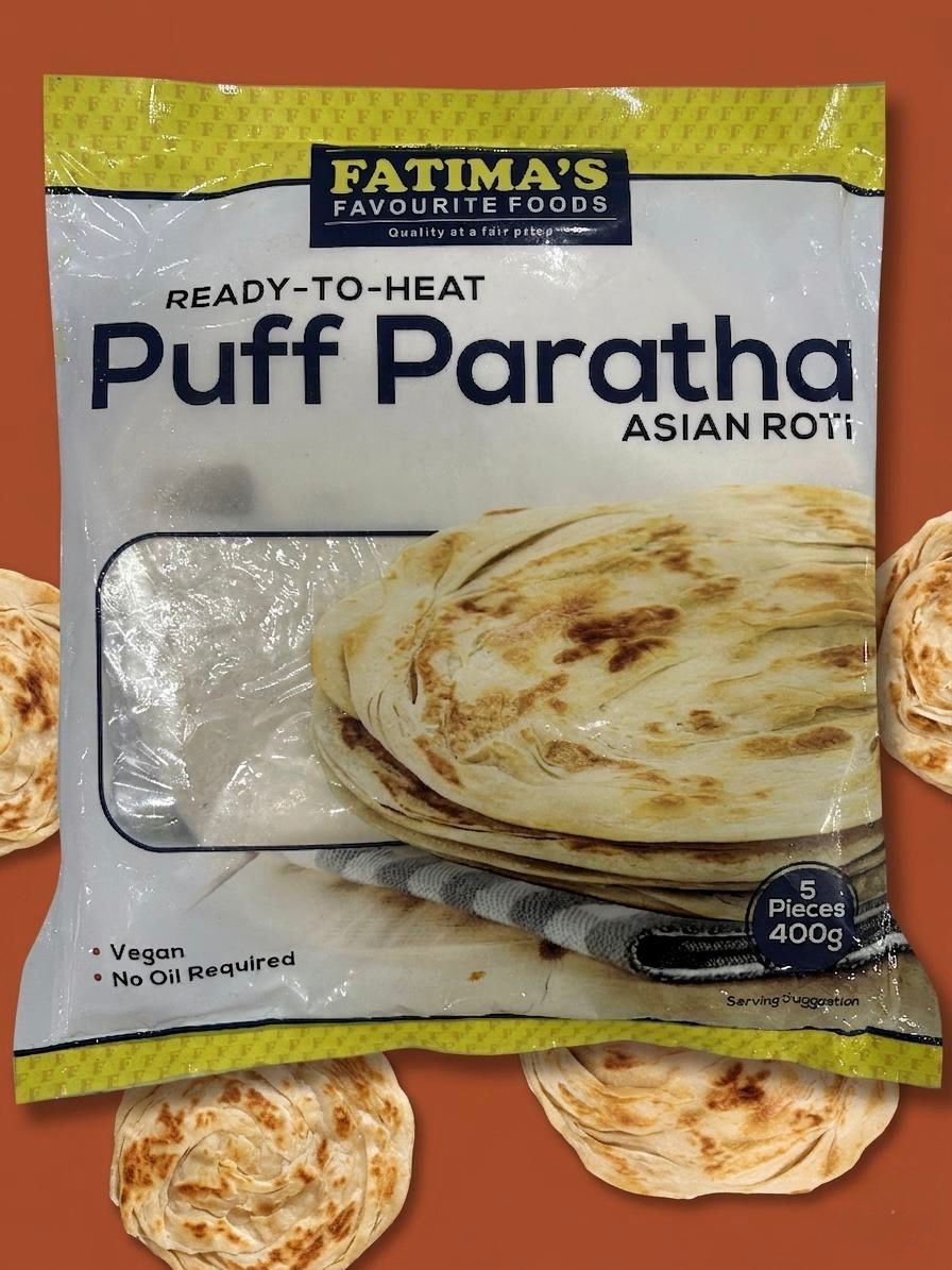 Puff paratha plain 5 pieces
