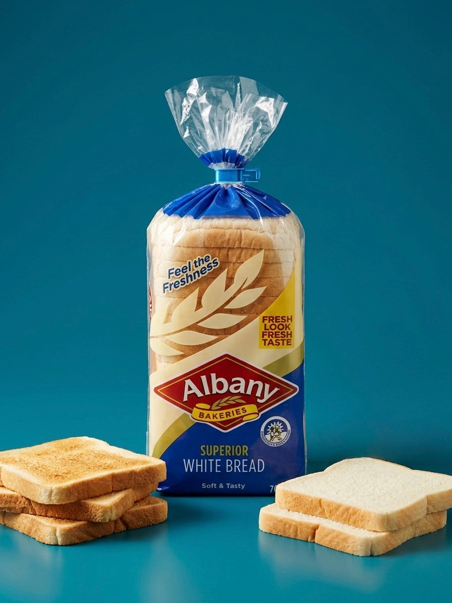 Albany white bread (700g)