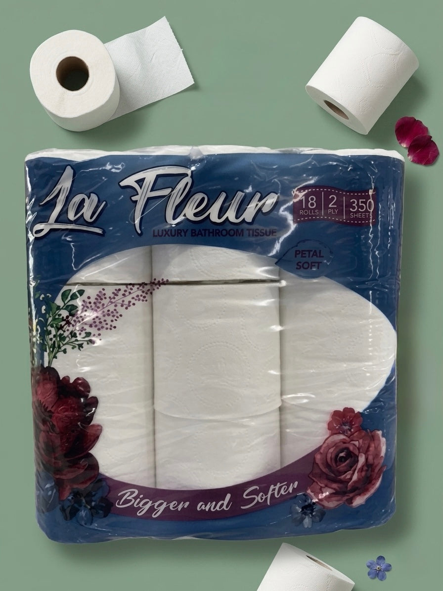 Luxury bathroom tissue (2 ply)
