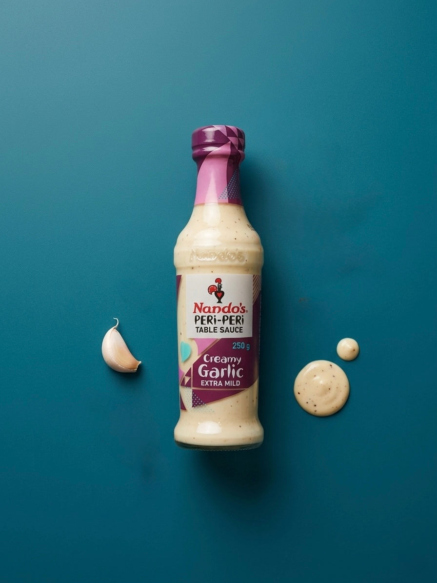 Nando’s peri peri creamy garlic extra mild 250g