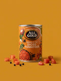 All Gold indian style diced tomatoes (410g)