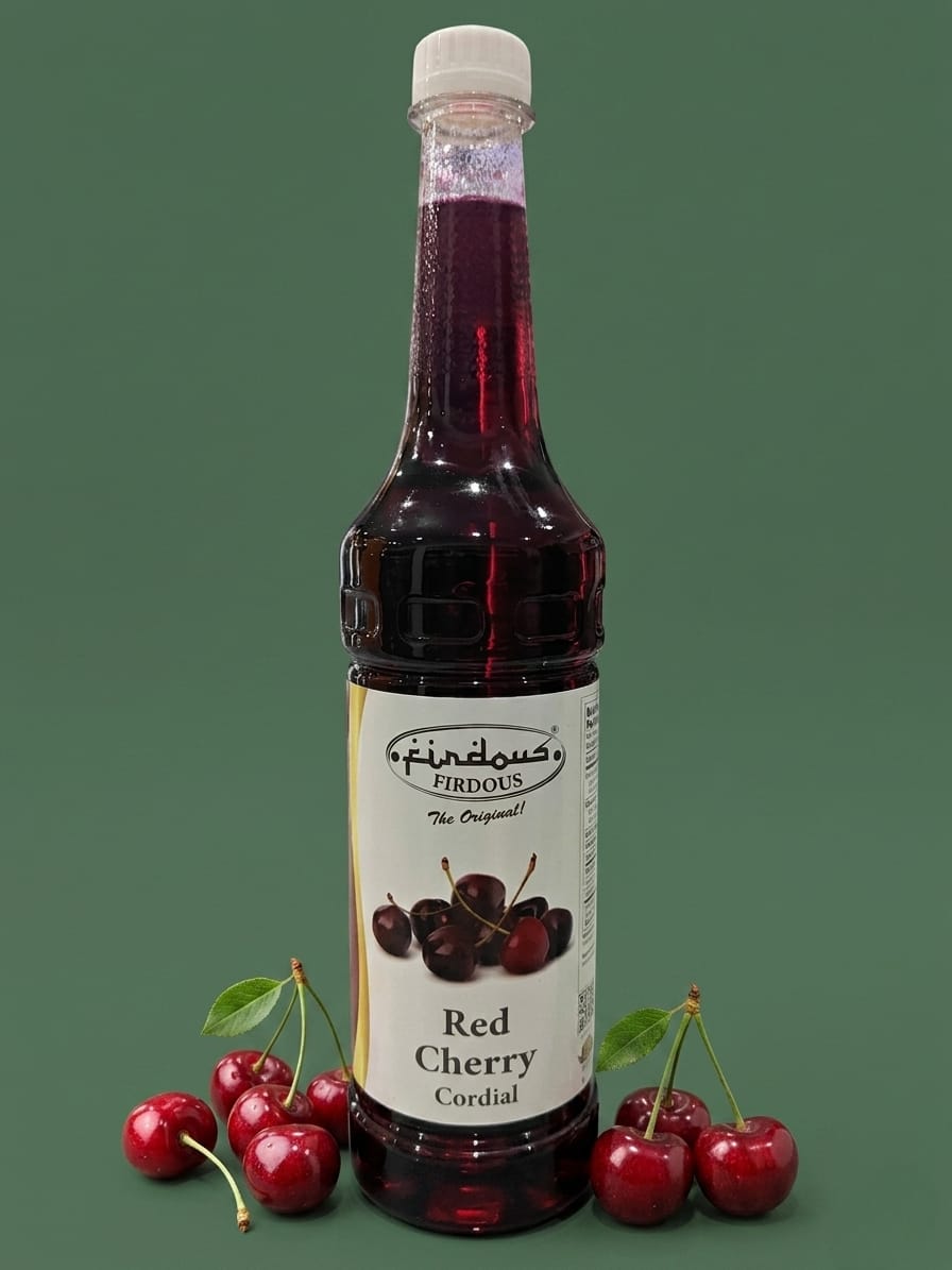 Firdous red cherry cordial (740ml)