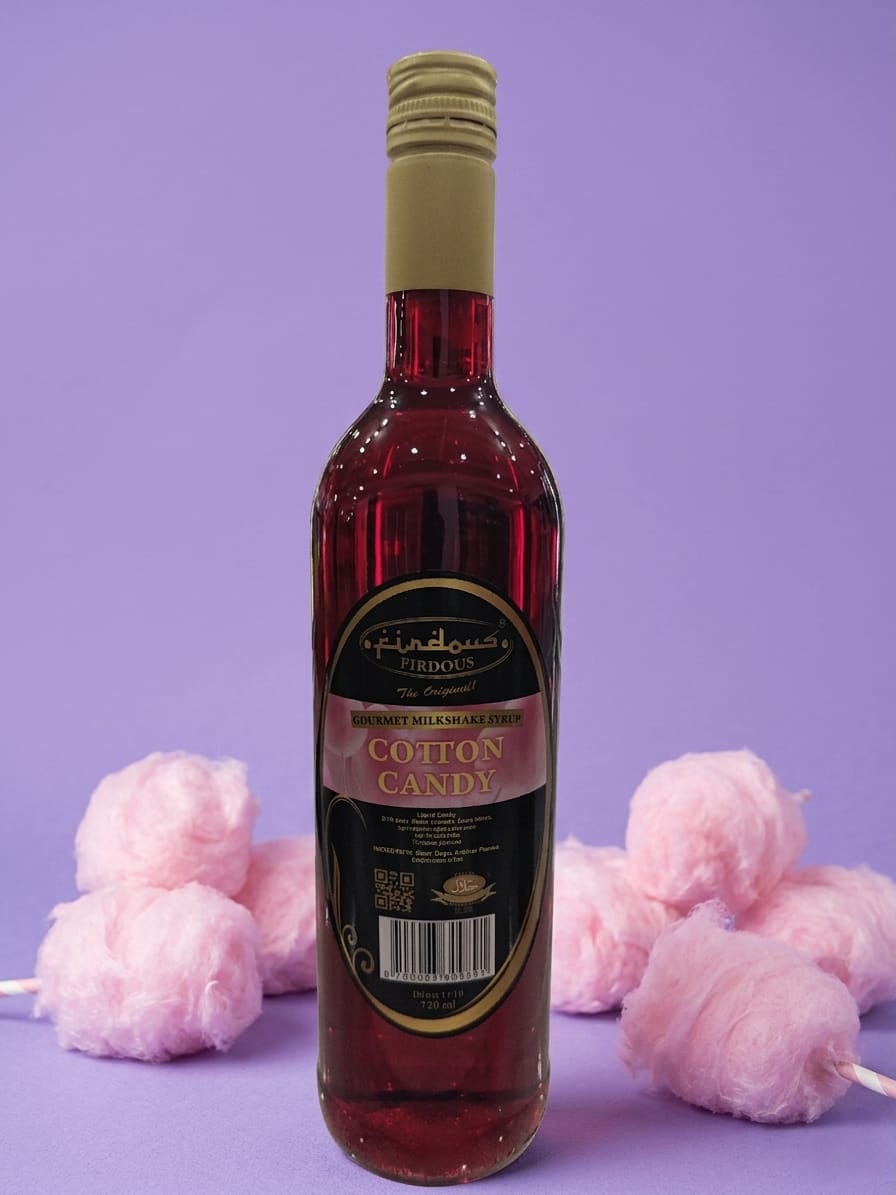 Firdous cotton candy syrup (750ml)