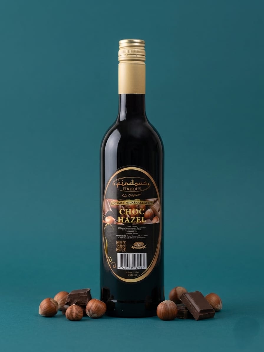 Firdous Choc Hazel syrup (750ml)