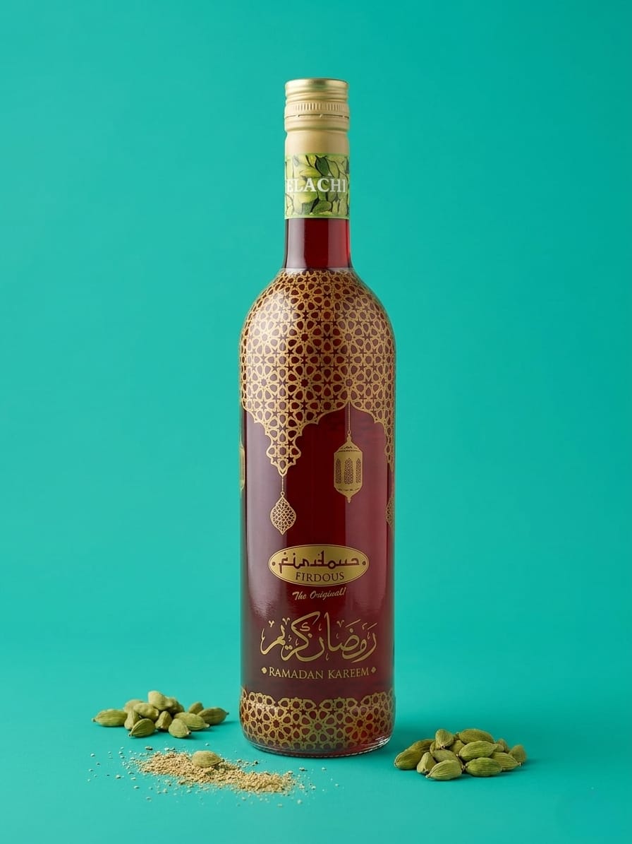 Firdous Elachi red syrup (750ml)